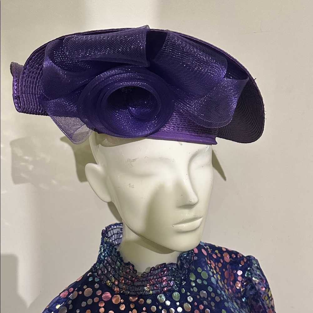 Fabulous Purple Derby Hat